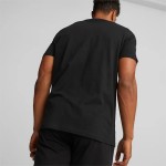 4k Puma 847382-01 Essentials+ Tape Men's Tee - black